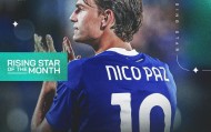 2场比赛1球1助，尼科-帕斯当选意甲8月最佳U23球员